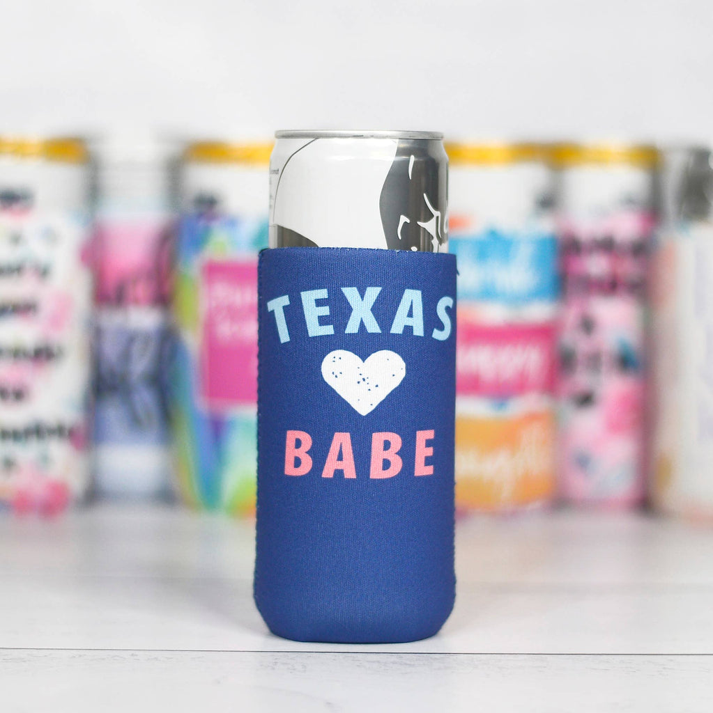 Mugsby - Texas Babe Slim Can Cooler - Submerge Ryan Michelle - 