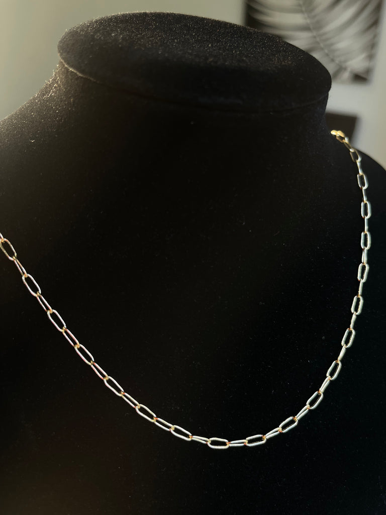 Lock Chain Layering Necklace - Submerge Ryan Michelle - 