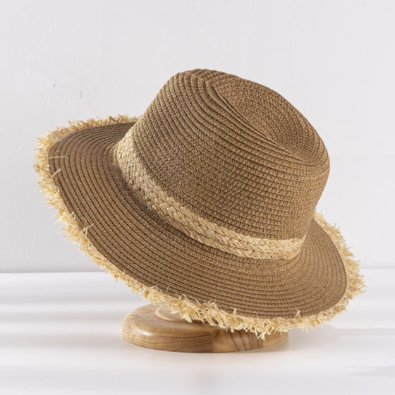 Elegant Straw Hat - Submerge Ryan Michelle - Hat