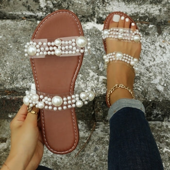 Pearlized Sandal